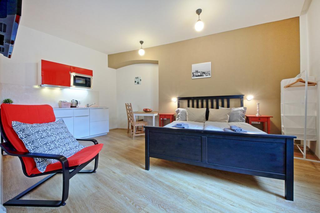 Nabo Apartments Prag Oda fotoğraf
